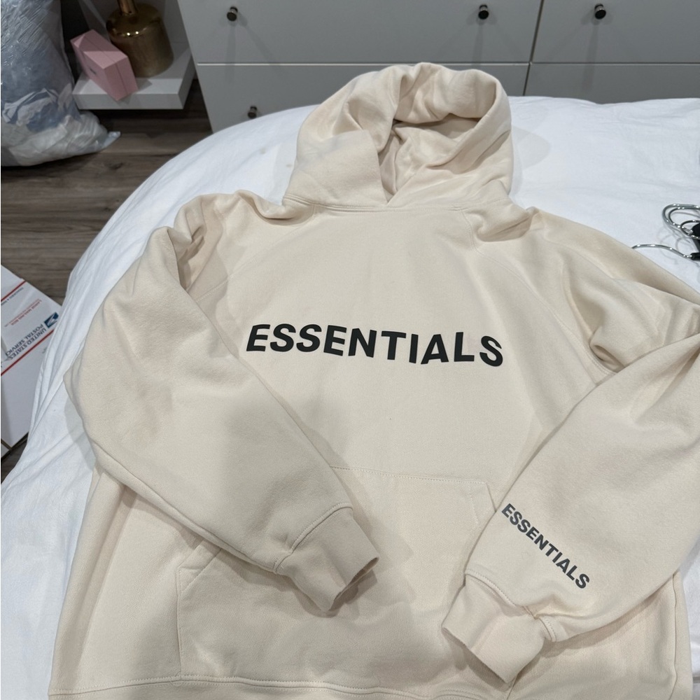 Essentials Cream Hoodie